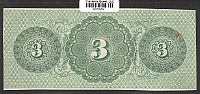 Salisbury, MD, 1862 $3 Somerset and Worcester Savings Bank, 3064(b)(200).jpg